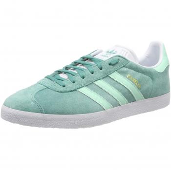 Adidas Men's Gazelle Gymnastics Shoes, True Green/Clear Mint/Ftwr White, 9 UK