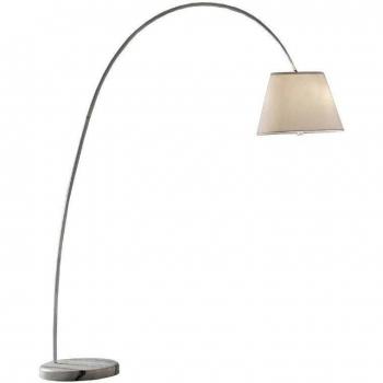Smarty lampada bianco‑nero, piantana retrò