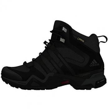 Adidas Fast X High Gtx W, Botas de Senderismo para Mujer, Negro