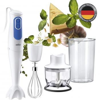 Braun MQ 3025 WH Batidora de inmersión 600L 700W Blanco licuadora