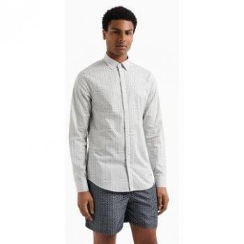 Spring/Summer Beige Long Sleeve Shirt – Armani Exchange