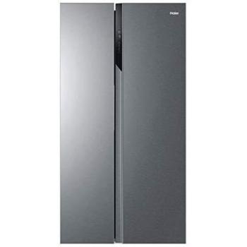 Haier SBS 90 Serie 3 HSR3918ENPG frigo américain Autoportante 528 L E Argent