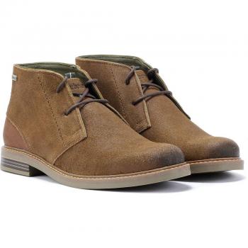 Barbour Readhead Leather Men's Khaki Boots