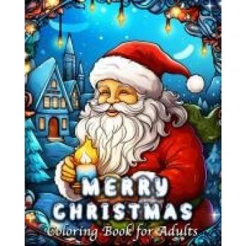 Merry Christmas Coloring Book for Adults