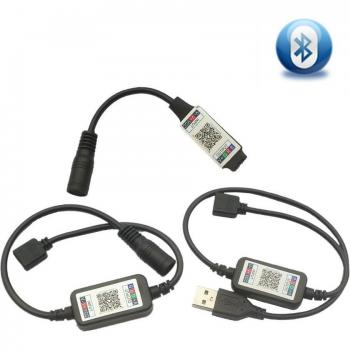 DC 5V-24V RGB LED Strip Bluetooth Music Remote Controller