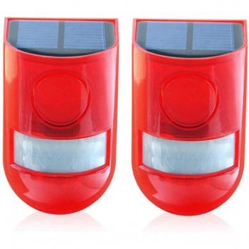 Éclairage Solaire Duo Étanche avec Alarme