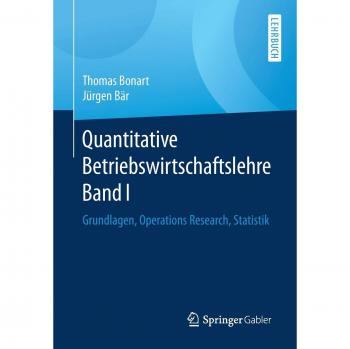 Quantitative Betriebswirtschaftslehre Band I