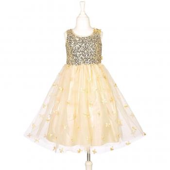 Mädchenmode: Souza Angelique Gold Partykleid