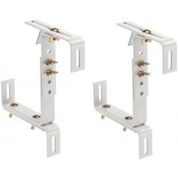Emsa Vario Universal‑Halterung für Blumenkästen – 50 kg, weiß (5957001200)