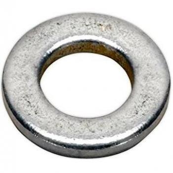 Sealey FWA612 M6 x 12mm Flat Washer Pack of 100