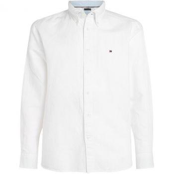 TOMMY HILFIGER Herrenhemd in Weiß | Größe L