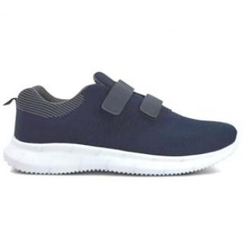 Breathable Mesh Fly‑Knit Trainer – Wide Fit & Touch Fasten