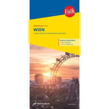 Falk Stadtplan Extra Wien 1:21.500