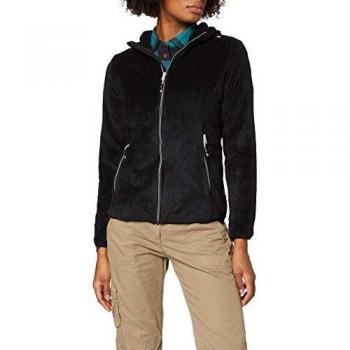 CMP Damen High Loft Jacke 38p1546, Schwarz, 44(XL)