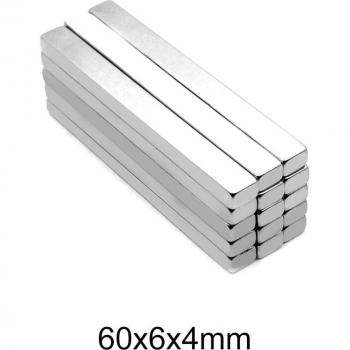 60x6x4 mm Block Magnet