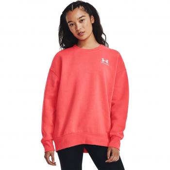 Under Armour Sweatshirt für Frauen Essential FLC OS Crew Rot L