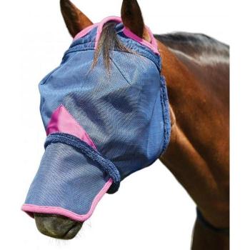 Weatherbeeta Comfitec Deluxe Maschera per Cavalli con Naso Antimosche