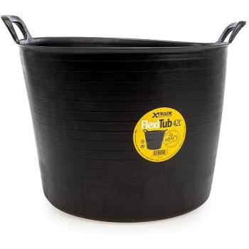 Xtrade 42L Black Storage Tub