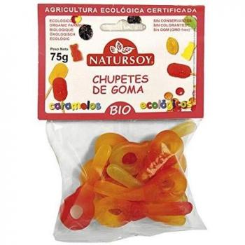 Chupetes de Goma 75 gr Natursoy