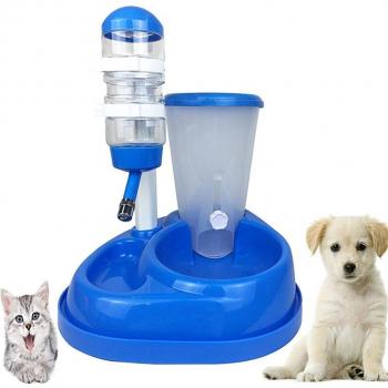 Alimentador y bebedero automático para mascotas