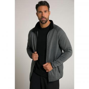 Giacca JAY-PI maglia e pile taglia XL grigia