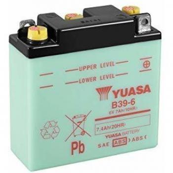 Batterie Yuasa B39-6 pour Moto Guzzi Stornello Sport 1C 4T 125