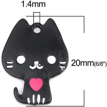 Set Joyería Kawaii Gato Dorado – Doreen