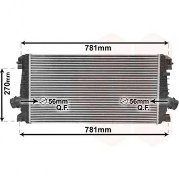 Échangeur de chaleur VAN WEZEL 37004550
