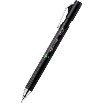 KOKUYO Mechanical Pencil – Green 1.3 mm, Metal Grip, Type MX (PS‑P501G‑1P)