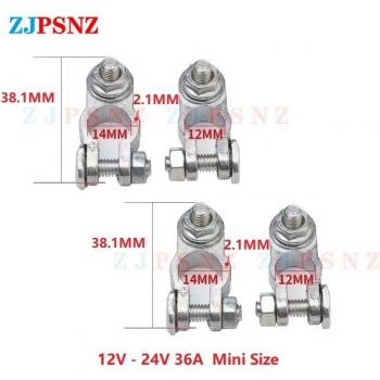 Abrazadera de Batería 12/24V con Conectores Eléctricos