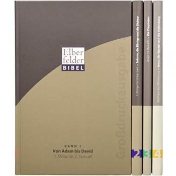 Elberfelder Bibel. Großdruckausgabe in 4 Bänden