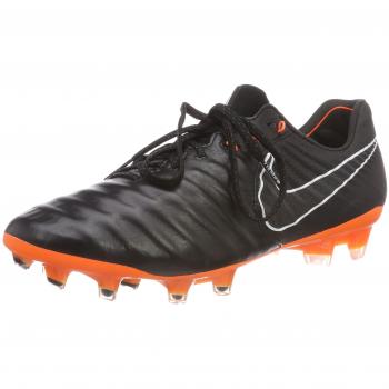 Nike Men's Legend 7 Elite FG Soccer Cleats, Black/White/Total Orange 080, 6.5 (40.5 EU)