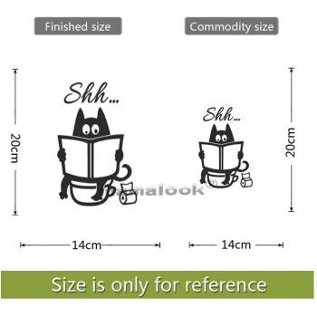 DIY Cat Toilet Seat Sticker