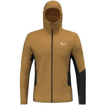 Jaqueta de Montanha Salewa Sella Masculina Castanho