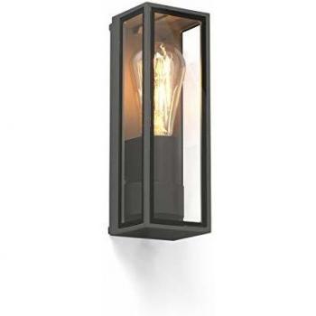 Aplique Tamashi Gris Oscuro 1 bombilla 25,6cm
