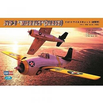 Avion Modèle Réduit HOBBY BOSS F4F-3 WILDCAT (EARLY) 1/48 Enfant 15 ans et plus