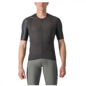 Maglia Castelli Unlimited Pro Maniche Corte Nera Chiara
