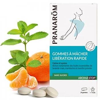 AromaStop 24 Gommes à mâcher Libération rapide