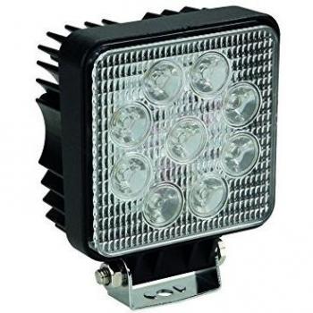 Phare LED Perel 27 W avec support en acier inoxydable
