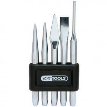KS Tools 156.0160: Kit de Cinceles y Punzones Expulsadores