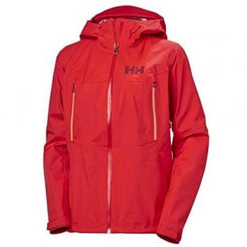 Helly Hansen Damen Verglas 3L Shell Jacke, Rot, L