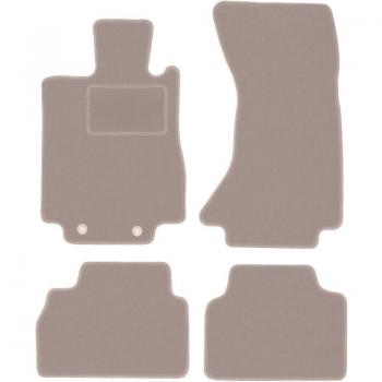 Tappetino In Velluto Beige Mercedes S‑W220 4Matic (1998–2005)