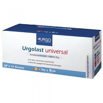 URGOLAST Universelle Binde 10 cm x 5 m (Packung mit 10 Stück)