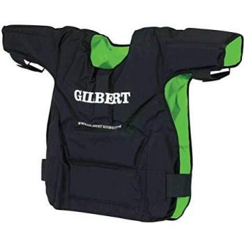 Black Gilbert Rugby Contact Top