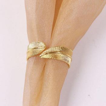 Boucle d’ornement de serviette festive