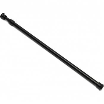 Tringle extensible à ressort noire 70-120 cm