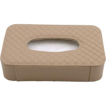 Premium PU Leather Napkin Storage Tray