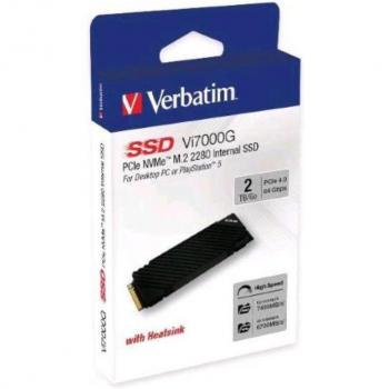 Verbatim Vi7000G M.2 PCIe NVMe Solid State Drive 2TB VM49368
