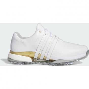 Adidas Tour 360 24 Heren Golf Sneakers Wit/Goud/Zilver