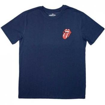 The Rolling Stones Unisex Mini Classic T-Shirt S Blauw Denim